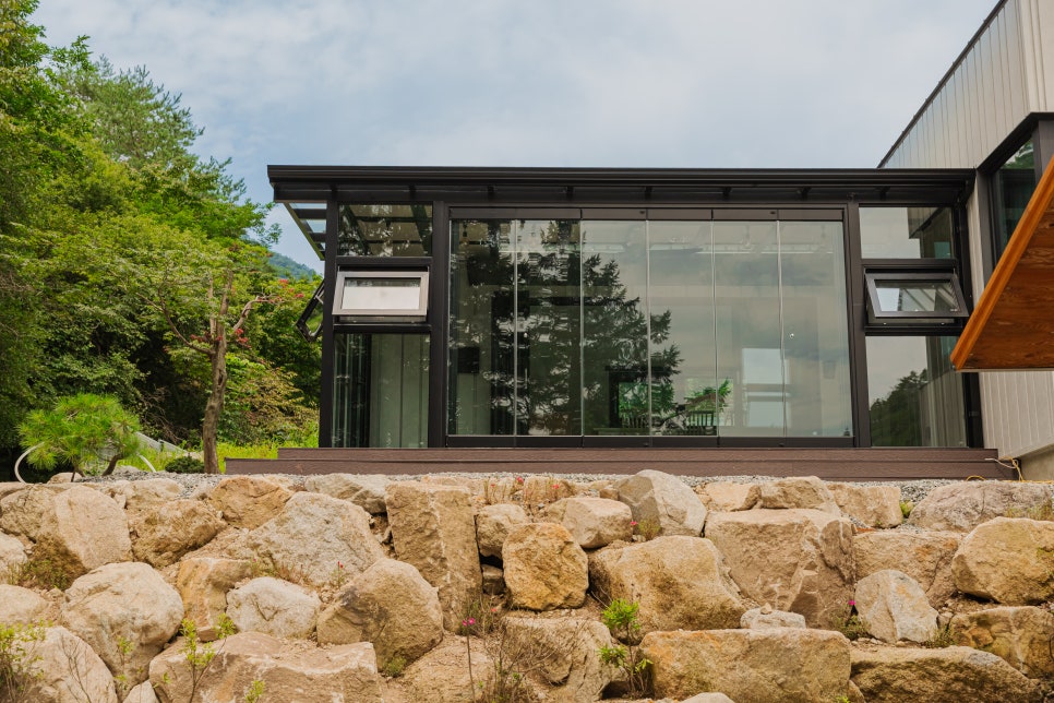 홍천 세컨하우스 썬룸 시공사례